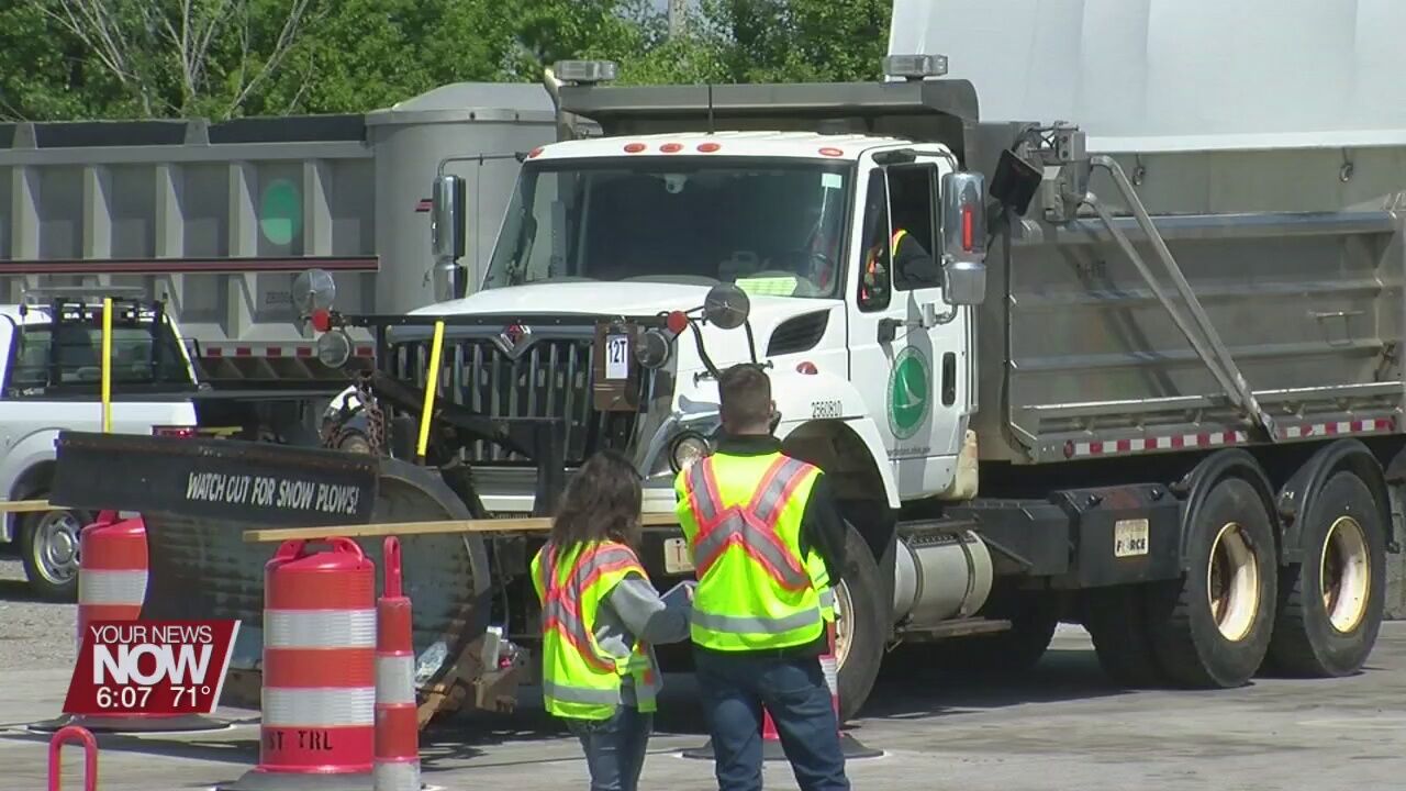 ODOT District One holds rodeo competition to showcase skills using snowplows and loaders